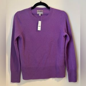 J.Crew Cashmere classic-fit crewneck sweater, XS